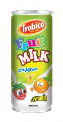 Trobico fruit milk for children alu can 250ml